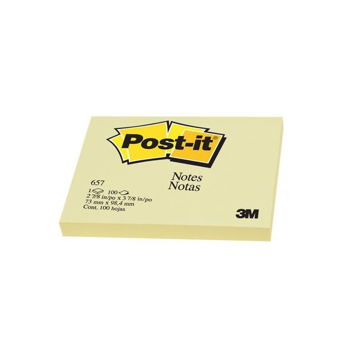 

3M Post It Sticky Notes 657 / Memo Kertas Tempel Murah Berkualitas