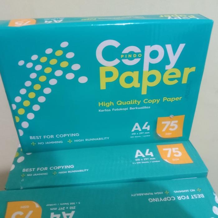 

kertas A4 HVS 75 gram copy laser