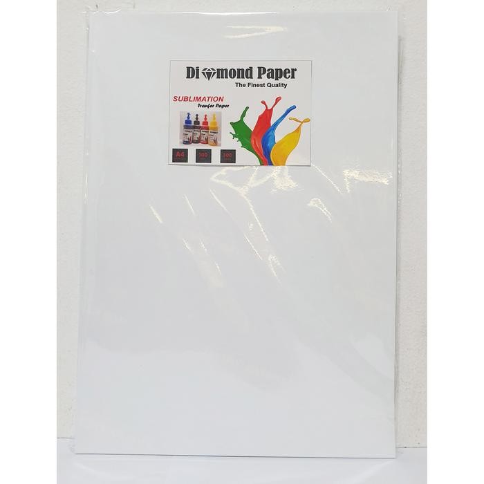 

KERTAS SUBLIM / TRANFER PAPER SUBLIM DIAMOND UKURAN A4 100LEMBAR 100GS