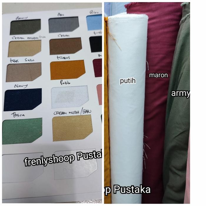 

kain linen Bangkok import / bahan linen bangkok meteran