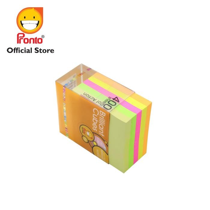 

Pronto Sticknotes Briliant Cube (75 x 75 mm)