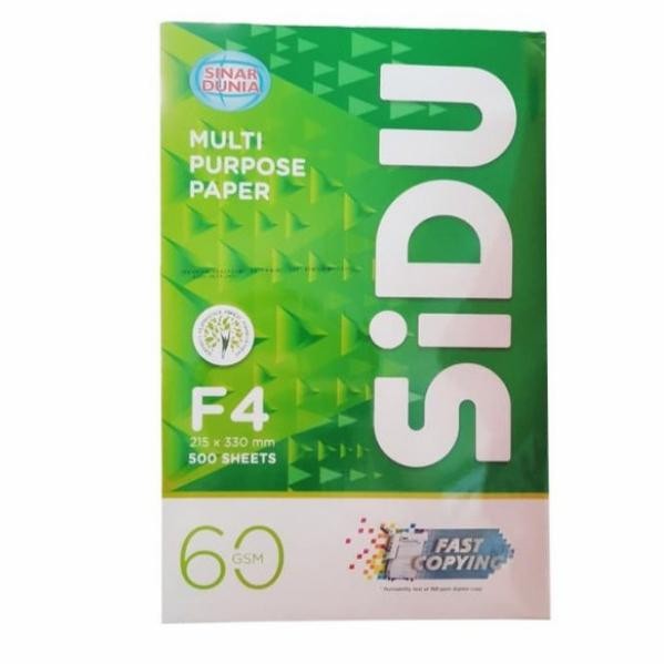 

kertas hvs SIDU F4 60gram sinar dunia paper
