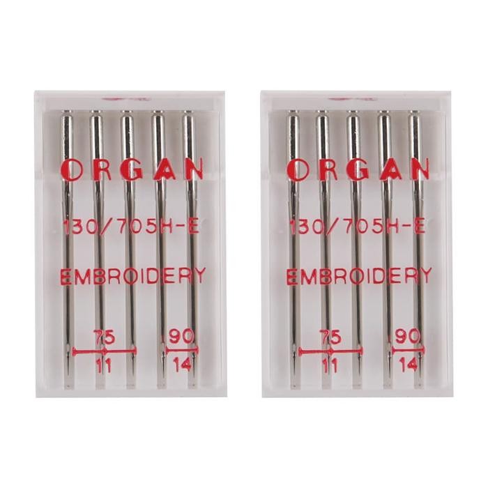 

Jarum Mesin Bordir ORGAN NEEDLES for Embroidery