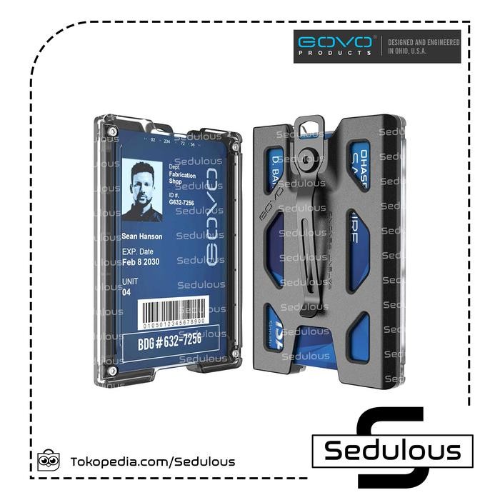 

GoVo Badge ID Card Holder/Wallet Tactical ID card Plastic