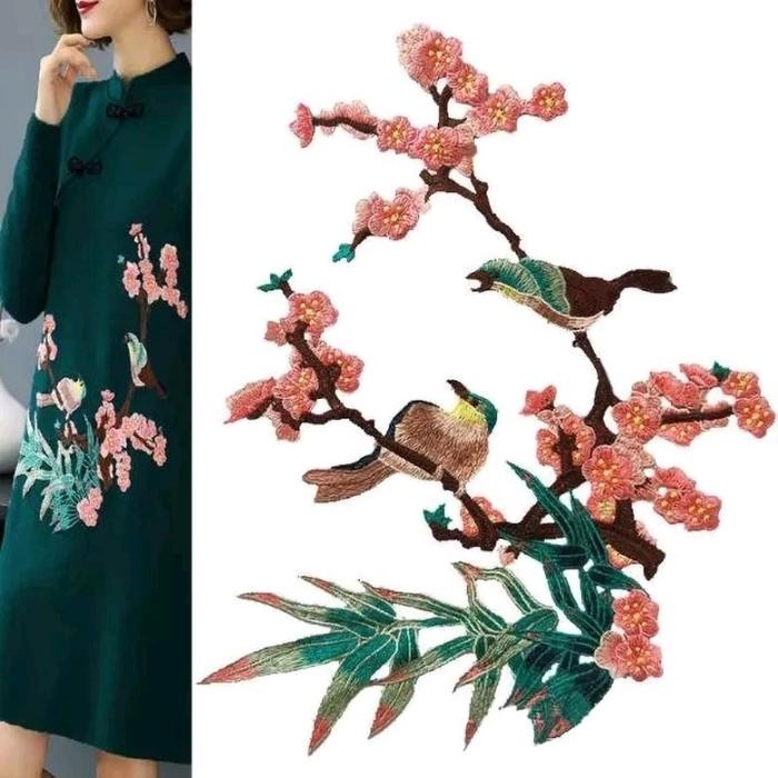 

bordir burung bunga import