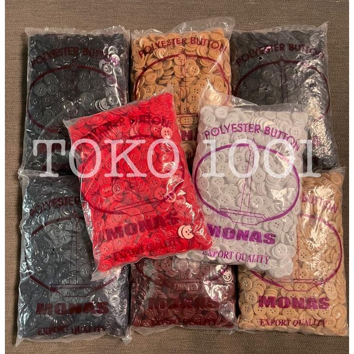 

Kancing celana dinas 22/4 (isi 10 gross)