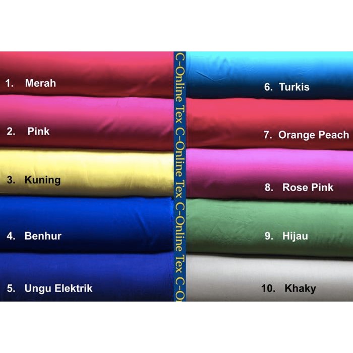 RAYON POLOS/ Rayon KAHATEX/ Kain Rayon/ Rayon murah// kain adem/ Rayon