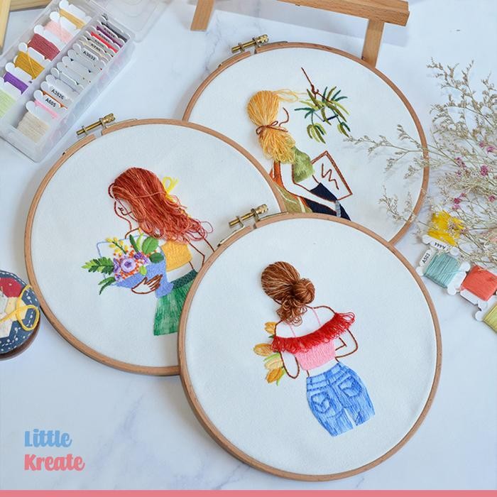 

HE#11 DIY Hand Embroidery Starter Kit / Jahit Sulam Benang Anak Pemula