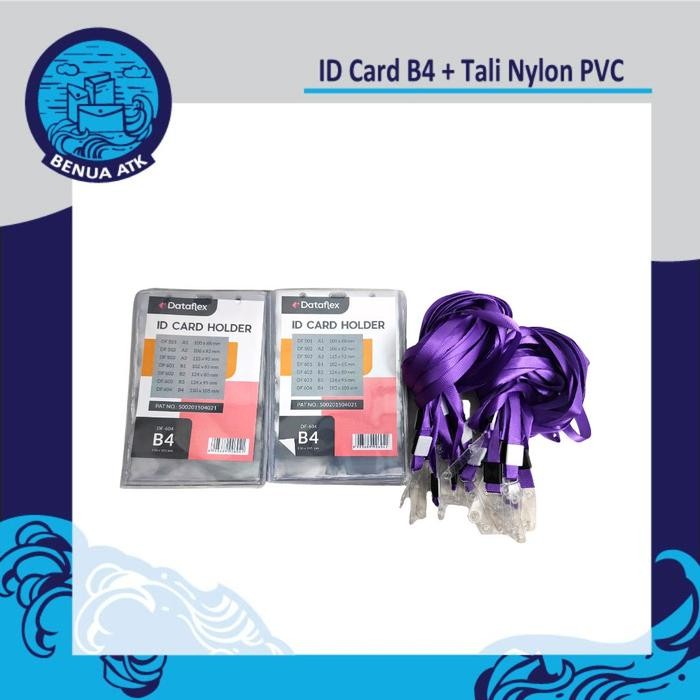 

Bundling ID Card B4 + Tali ID Nylon Soft PVC Dataflex [NYLKSFP]