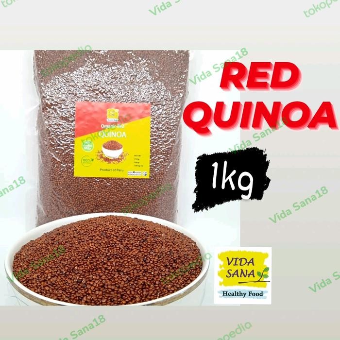 

Organic Red Quinoa 1Kilo