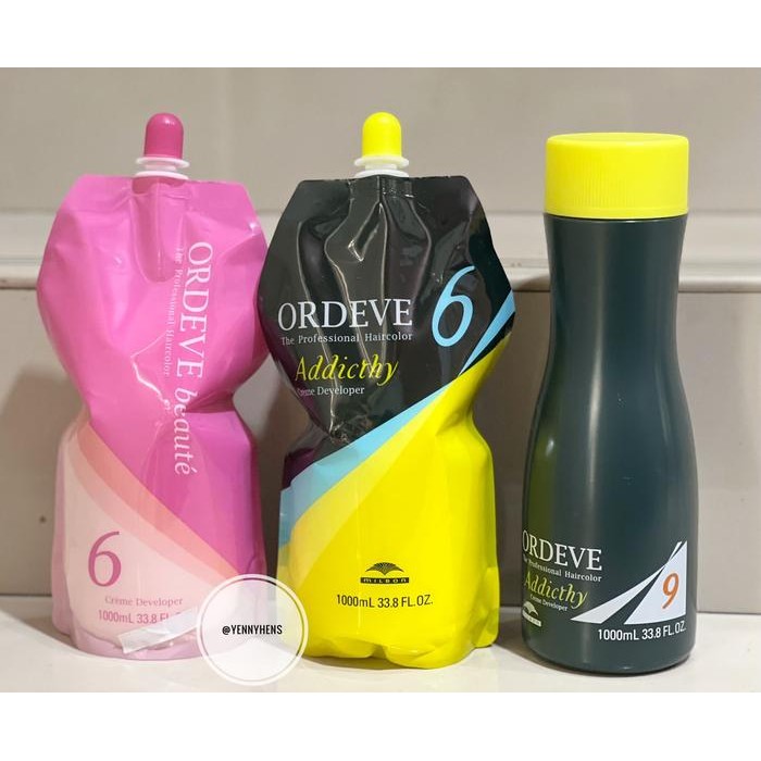 Terbaru Milbon Oxidant Cat Rambut Ordeve Beute / Ordeve Addicthy 1000 Ml Ready