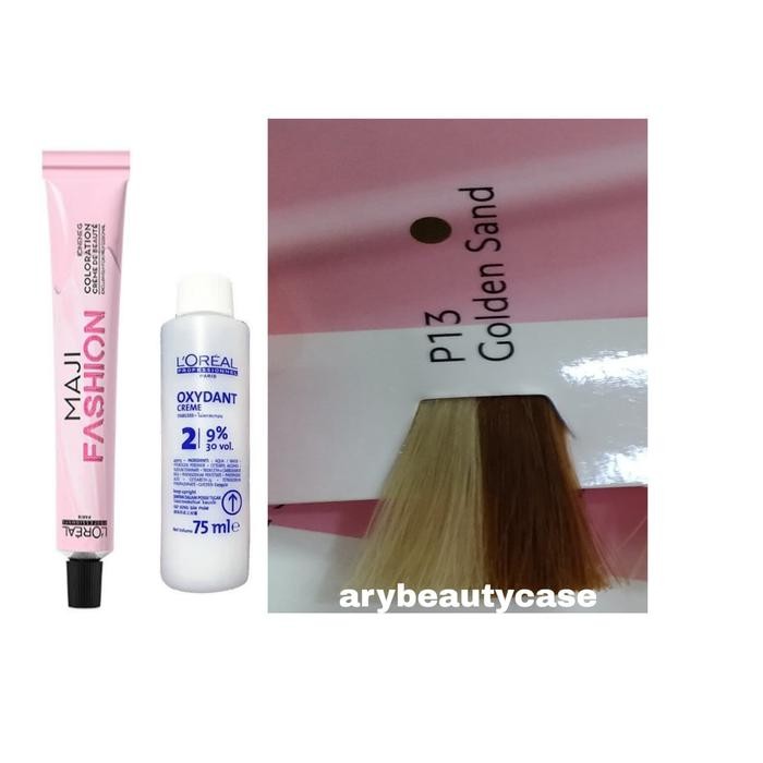 Diskon Cat Rambut Majifashion No P13 Golden Sand Ready