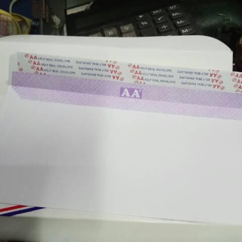 

AMPLOP 90 AA PUTIH PANJANG (110X230) KODE 1013