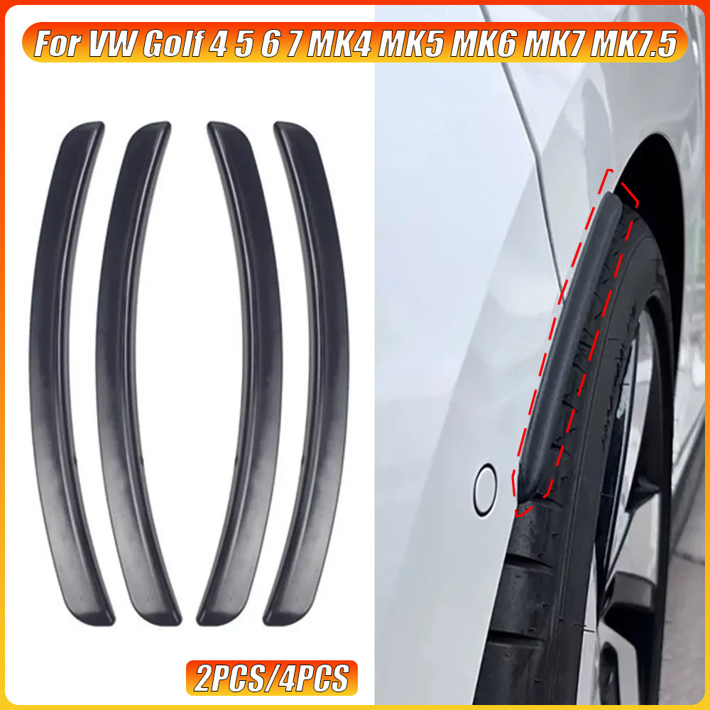 IMPORT Car Bumper Fender Flare Mud Flap Splash Guards for VW Golf 4 5 6 7 MK4 MK5 MK6 MK7 MK7.5 GTI
