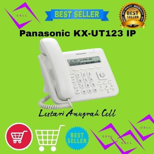 Panasonic KX-UT123 IP - Corded Phone Berkualitas