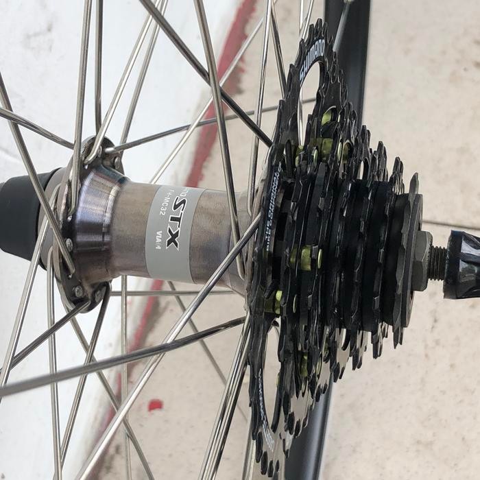 WHELSET MTB 26 ARAYA TM 840 F HUB SHIMANO STX MC 32 VINTAGE RIM BRAKE