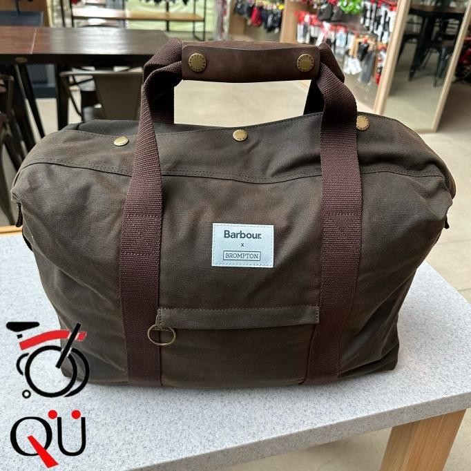 BestSeller Best Seller Barbour X Brompton Wax Holdall + Frame Olive