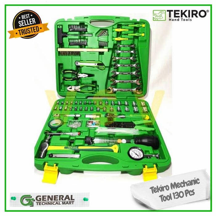 Tekiro Mechanic Tool 130 Pcs / Tekiro Tool Set / Tool Kit
