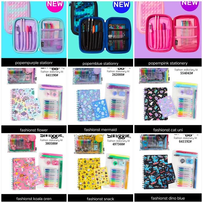 

Smiggle Stationery Minecraft, Jurassic, Uni, Barbii, Spiderman