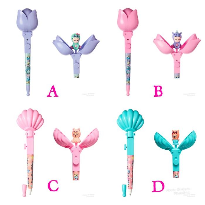 

Smiggle Splash Sleepy Sprouts Surprise Pen - Pulpen Smiggle