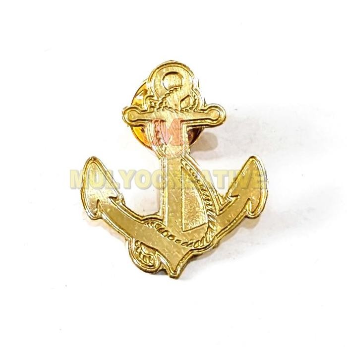 

Pin Jangkar Warna Gold Pin Pelayaran Terbaru PREMIUM