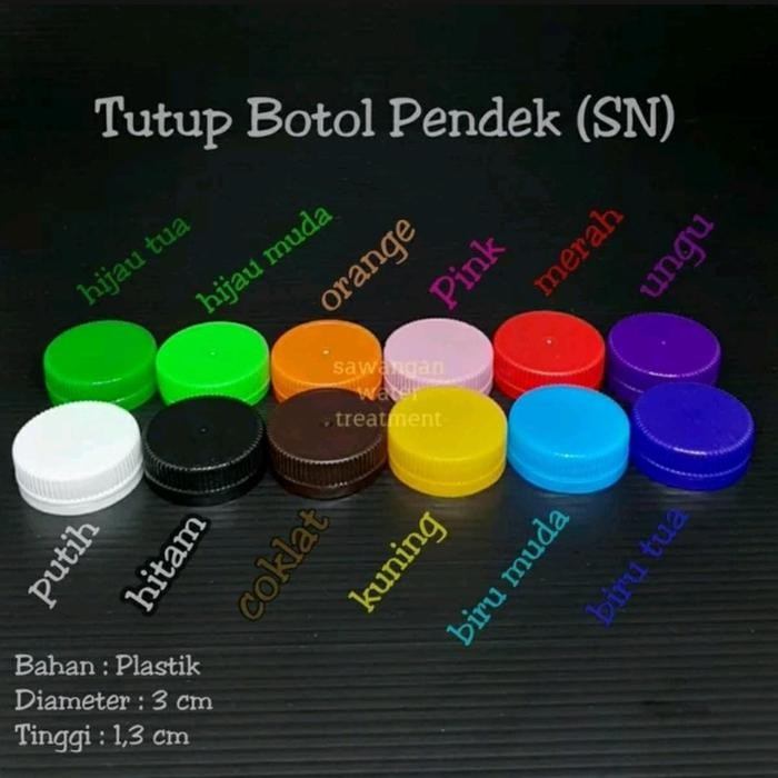 Botol Cantik 150 ml SN / Botol Plastik 150ml Tutup Pendek /