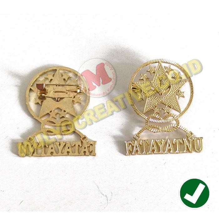 

Pin Bross Cor Logo Fatayat NU - Lencana NU Model Cor PREMIUM