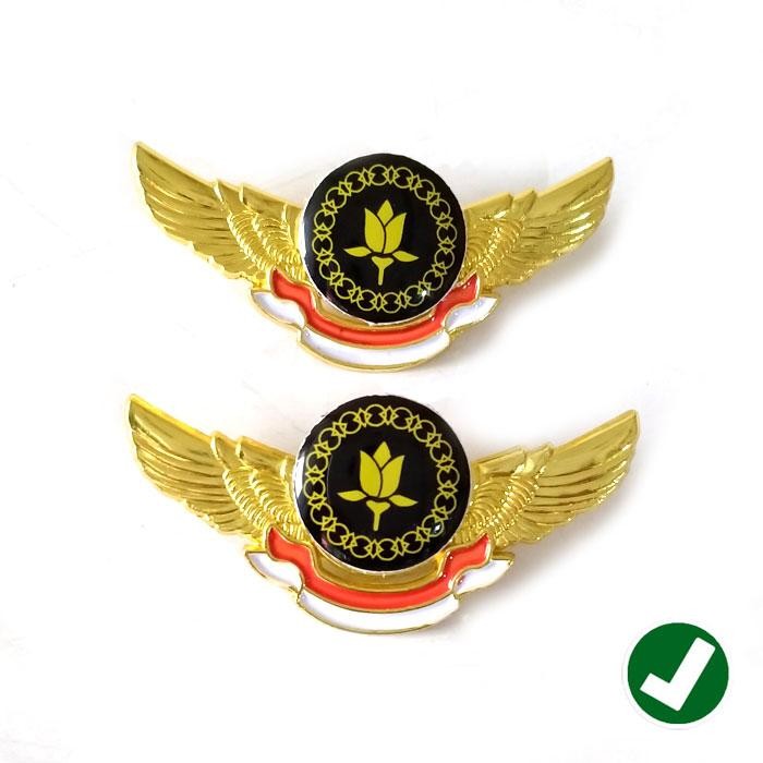 

Wing Logo Paskibra Warna Kuning Lencana Brevet Paskibraka Murah PREMIUM