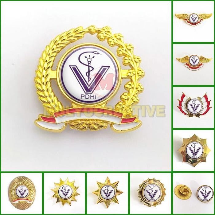 

Pin PDHI Pin Bros Wing Logo Persatuan Dokter Hewan Indonesia PREMIUM