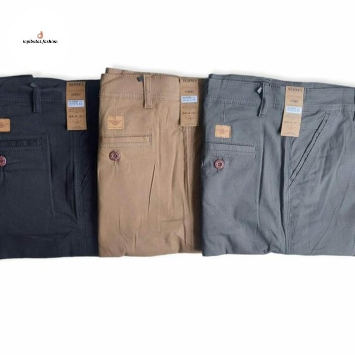 Celana Chino Panjang Jumbo Pria / Celana Panjang Jumbo Chino Pria / Celana Panjang Katun Chino Jumbo