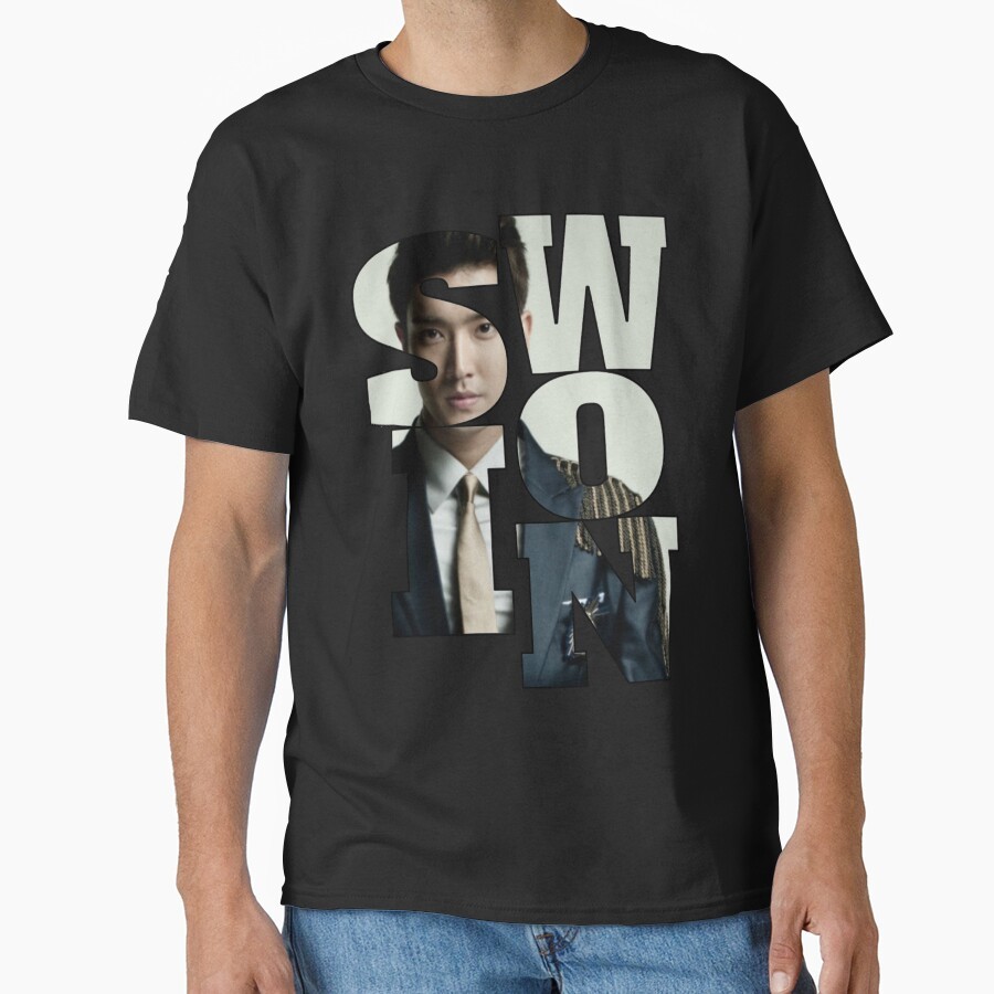 Choi Siwon (Super Junior) Nama T-Shirt Besar Kaos Leher Bulat Unisex, Unik Kreatif, Modis Dan Keren,