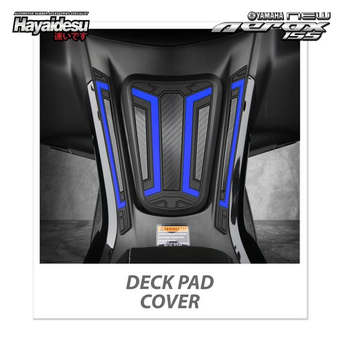 BARU DECKPAD BODY PROTECTOR HAYAIDESU YAMAHA AEROX CONNECTED 2021 AKSESORIS MOTOR