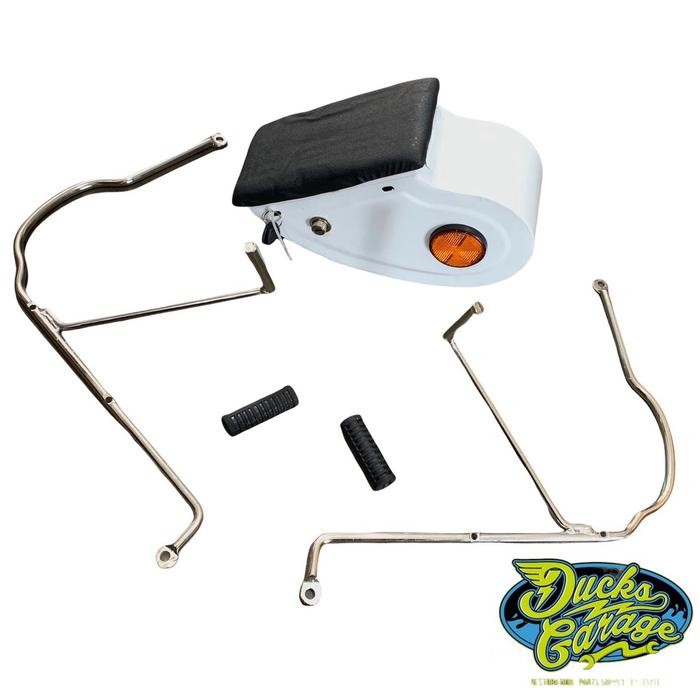 Toolbox Tool Box Keranjang Rak Wadah Jok Bayi Tengah Honda C70 C50 C90 Pispot