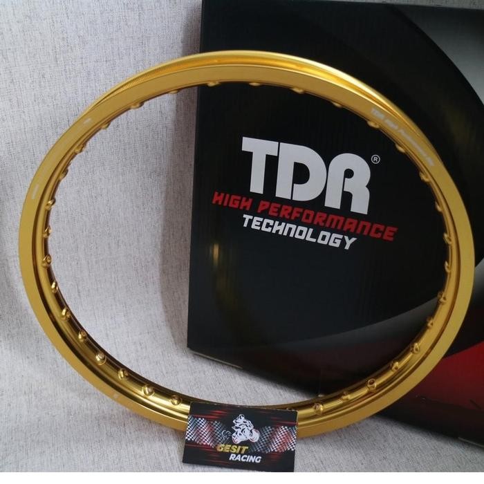 Velg TDR 17 x 160 All New Wx Shape Gold Emas
