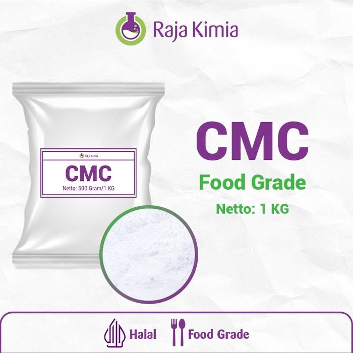 

NEW! CMC / CARBOXY METHYL CELLULOSE / MAKANAN & MINUMAN / BAHAN BAKING - 500 GRAM ATAU 1 KG