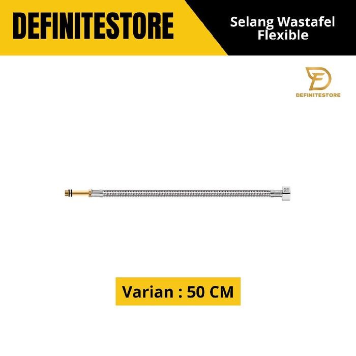 7WIU Selang Flexible Wastafel Fleksible Hose Selang Air Panas Dingin Flexible Anyam Hot