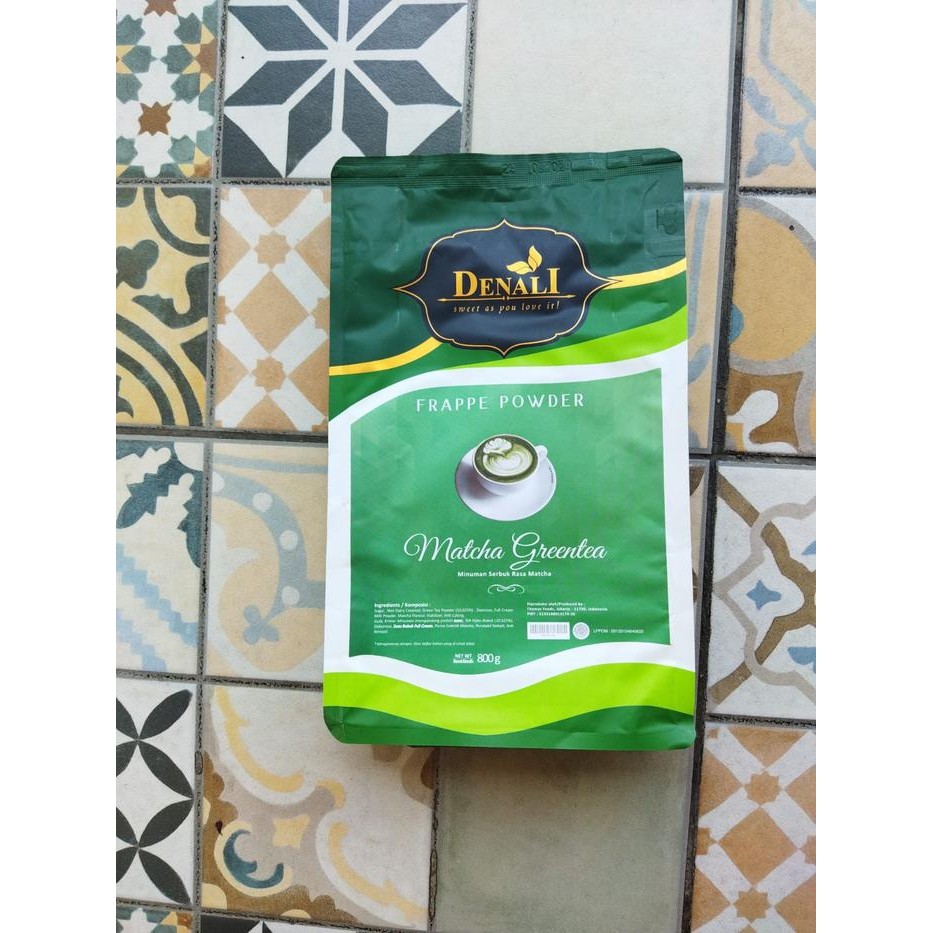 

Bubuk Matcha Green Tea Frappe Denali Cocok Untuk Green Tea Latte