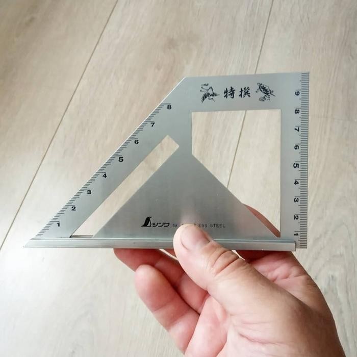 

Shinwa Mitre Square 163 X 15 X 5 / Shinwa 62081/ Mitre Square Shinwa