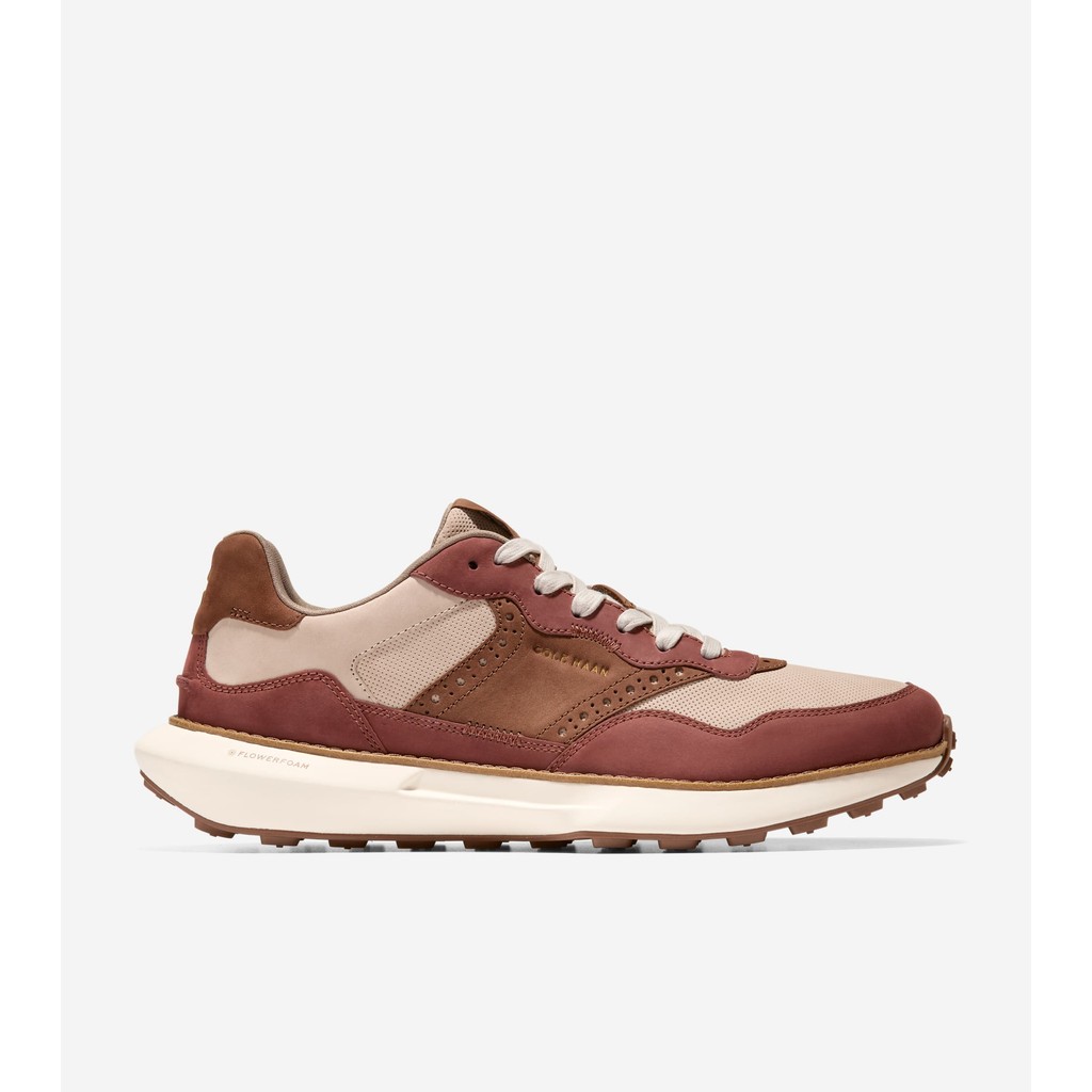 Cole Haan Men Grandpro Ashland - Sepatu Pria (Beige)