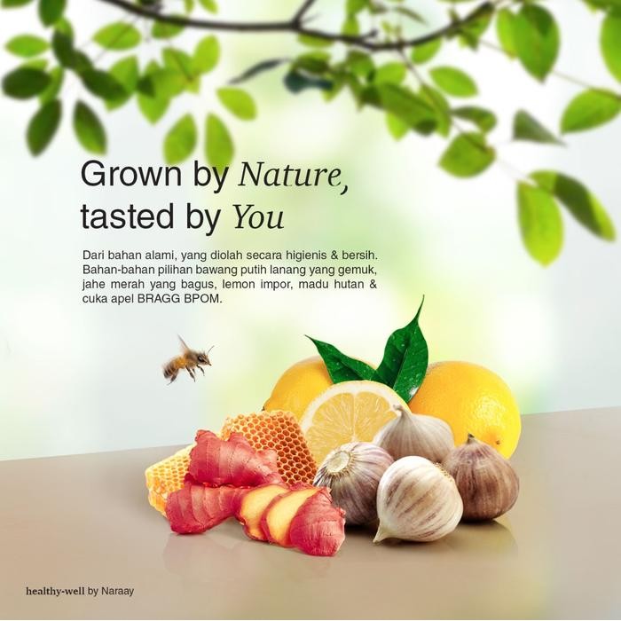 

Ready- Healthy Well Natural Juice - Jus Bawang Putih Tunggal Lemon Madu Hutan #Gratisongkir