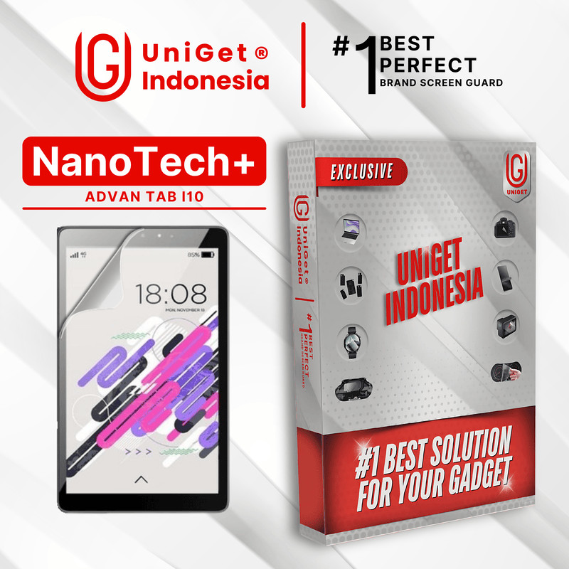 UniGet EPU BIO GENESIS Hydrogel for ADVAN Tab i10 / Screen Guard Protector (Nanotech+ 100% Recycle) 