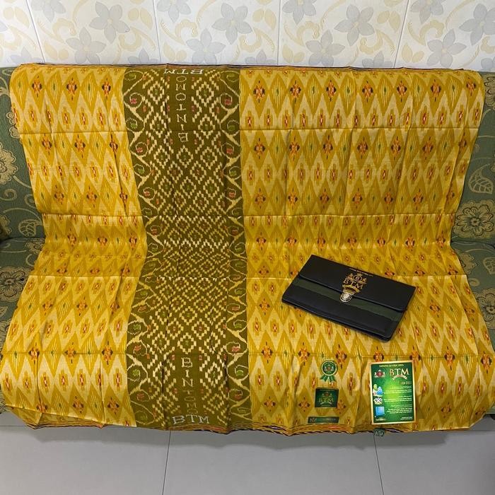 SIAPKIRIM Sarung BTM Motif Kawung BHS 100% Full Sutra READY STOCK