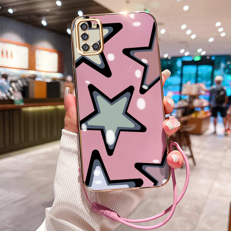 Casing Hp Untuk Samsung Galaxy A31 M31 Prime M30s M21 Case Casing Graffiti sederhana HP Cesing Silik