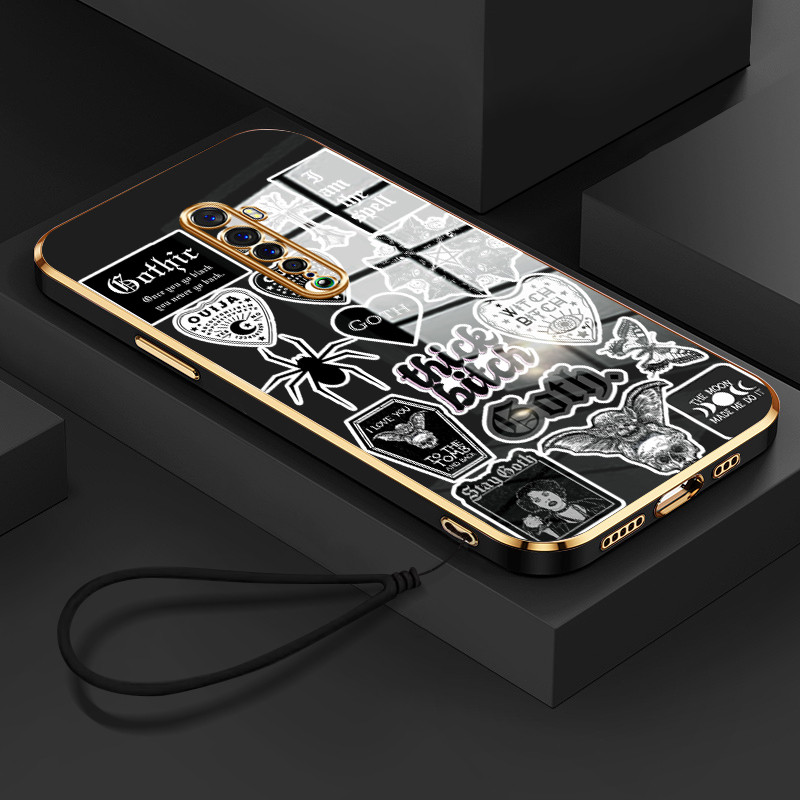 Casing Hp Untuk OPPO Reno 2 Reno 2F Reno 2Z Reno Case aneh Kasing Kesing tali berlapis pelindung Ces