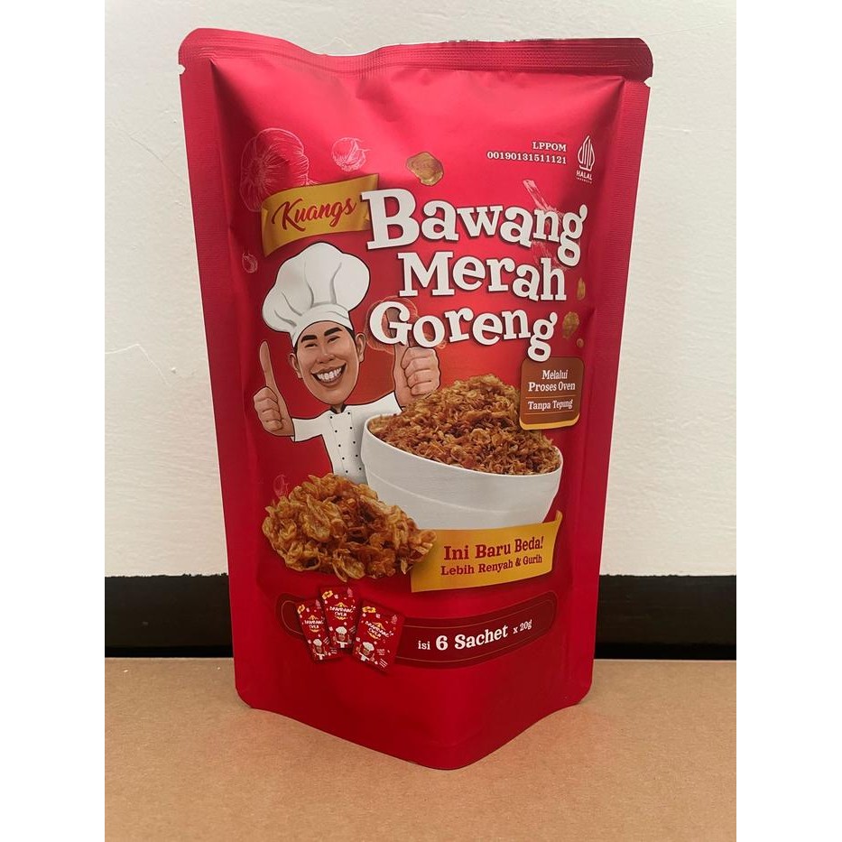 

Kuangs Bawang Merah Goreng Lebih Renyah Dan Gurih Melalui Proses Oven Tanpa Tepung 120G