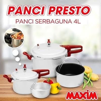 Maxim Presto 4 Liter Panci Presto Maxim