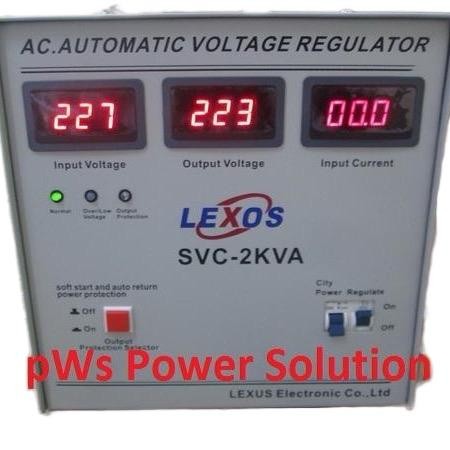 [ GO-SEND ] STABILIZER LEXOS ST2000SD, STABILIZER LEXOS 2KVA DIGITAL