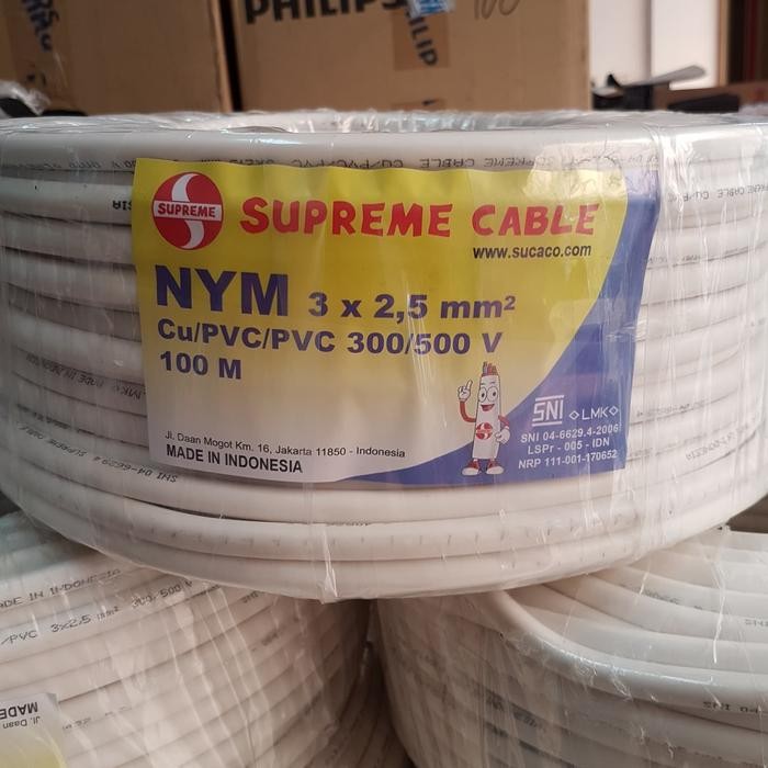 Kabel Supreme Nym 3X2.5 100M