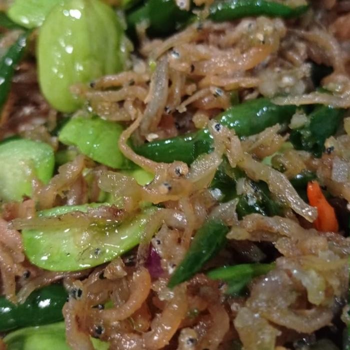 

Sambel Teri Pete Cabe Ijo -Gratisongkir