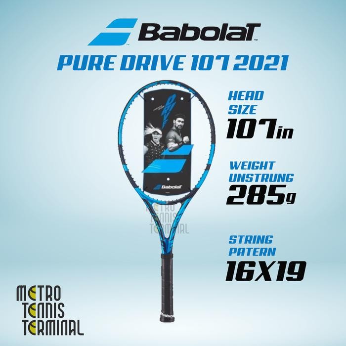 Babolat Pure Drive 107 2021 ( Raket Tenis )